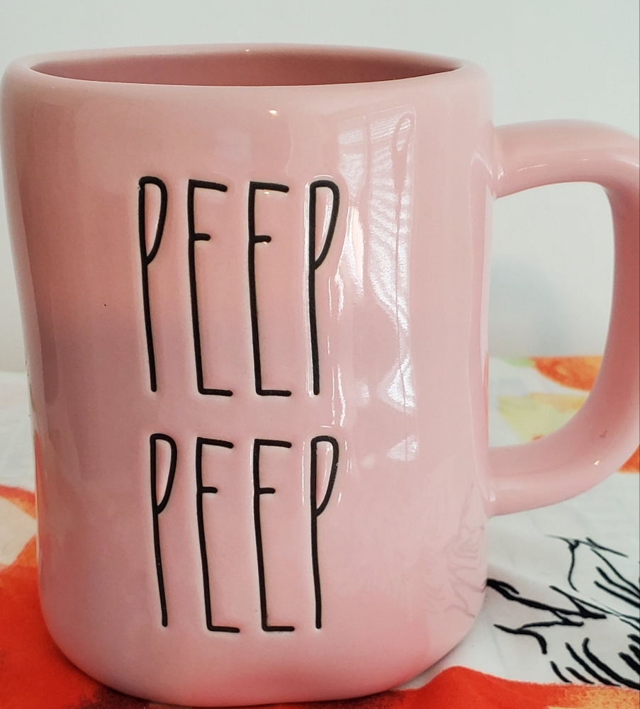Peep Peep Rae Dunn Mug Pink